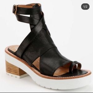 Jeffery cambell strappy leather sandals